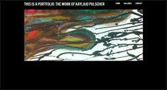 Desktop Screenshot of kaylajopulscher.foliohd.com