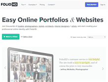 Tablet Screenshot of foliohd.com